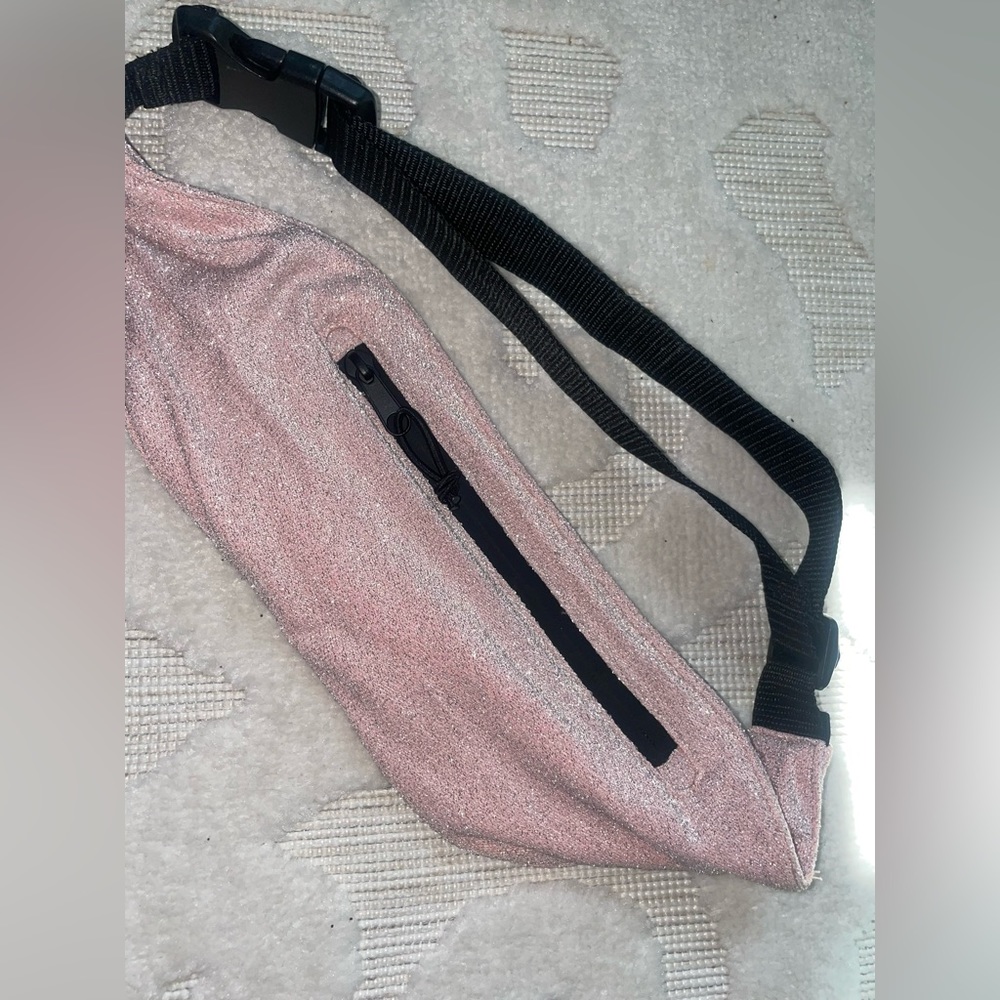 Triangl pink glitter Fanny pack